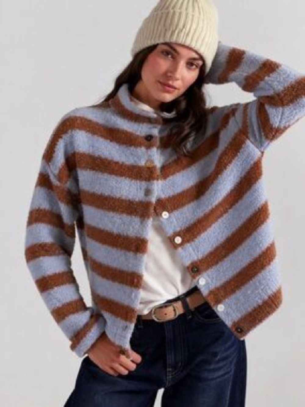 Free People We The Free Button Collection Cardi